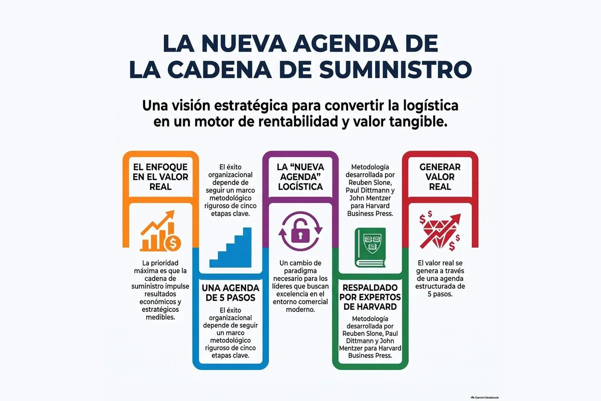 Los cinco pasos hacia la excelencia en cadena de suministro: por qué generan valor real